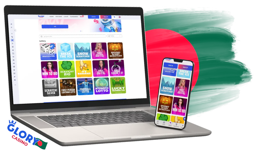 Glory Casino is available in Bangladesh for free
